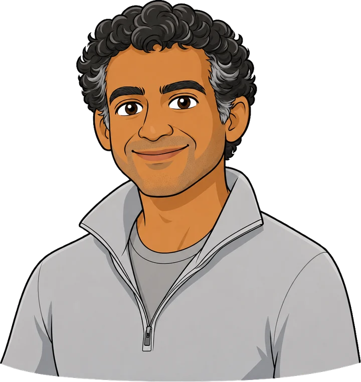 Illustration of Naval Ravikant